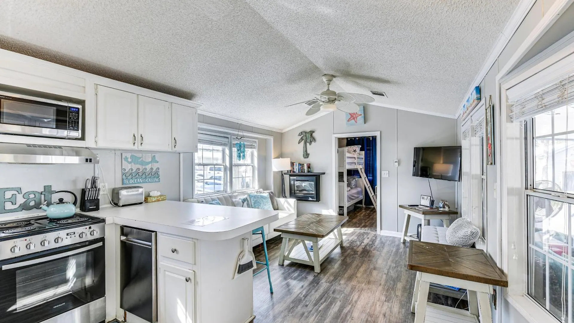 Walk To Beach Miramar Tropical Cabana With Deck! Destin Casa de Férias